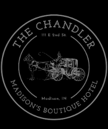 THE CHANDLER HOTEL 111 E 2ND ST. MADISON, IN MADISON'S BOUTIQUE HOTEL logo