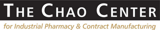 THE CHAO CENTER FOR INDUSTRIAL PHARMACY & CONTRACT MANUFACTURING logo