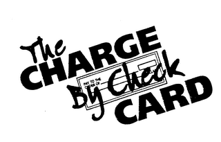 THE CHARGE BY CHECK CARD logo