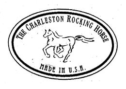THE CHARLESTON ROCKING HORSE MADE IN U.S.A. logo