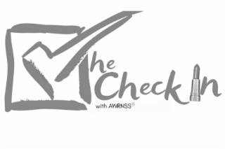 THE CHECK WITH AWRNSS logo