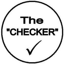 THE "CHECKER" logo