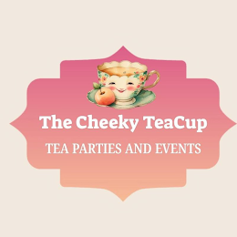 THE CHEEKY TEACUP TEA PARTIES AND EVENTS logo