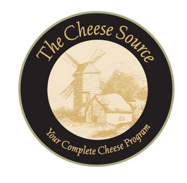 THE CHEESE SOURCE YOUR COMPLETE CHEESE PROGRAM logo