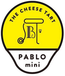 THE CHEESE TART B PABLO MINI logo