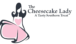 THE CHEESECAKE LADY A TASTY SOUTHERN TREAT logo