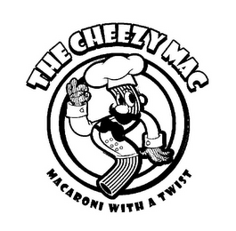 THE CHEEZY MAC MACARONI WITH A TWIST logo