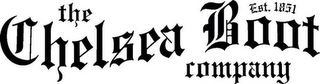 THE CHELSEA BOOT COMPANY EST. 1851 logo