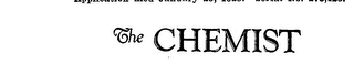 THE CHEMIST logo
