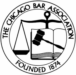 THE CHICAGO BAR ASSOCIATION FOUNDED 1874 logo