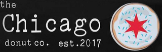 THE CHICAGO DONUT CO. EST. 2017 logo