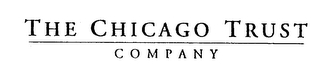 THE CHICAGO TRUST COMPANY logo