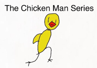 THE CHICKEN MAN SERIES logo