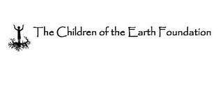 THE CHILDREN OF THE EARTH FOUNDATION logo