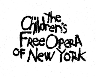 THE CHILDREN'S FREE OPERA OF NEW YORK logo