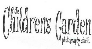 THE CHILDREN'S GARDEN PHOTOGRAPHY STUDIO logo