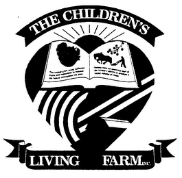THE CHILDREN'S LIVING FARM INC. logo