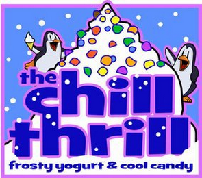 THE CHILL THRILL FROSTY YOGURT & COOL CANDY logo