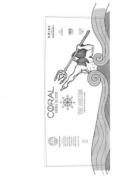 "THE CHLTON", "CORAL VODKA SELTZER" logo