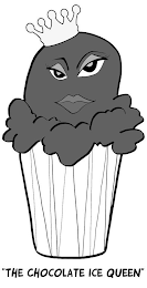 "THE CHOCOLATE ICE QUEEN" logo