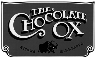 THE CHOCOLATE OX NISSWA MINNESOTA logo