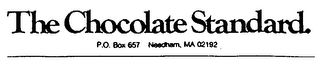 THE CHOCOLATE STANDARD logo