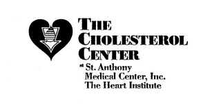 THE CHOLESTEROL CENTER AT ST. ANTHONY MEDICAL CENTER, INC. THE HEART INSTITUTE logo