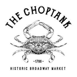 THE CHOPTANK 1786 HISTORIC BROADWAY MARKET logo