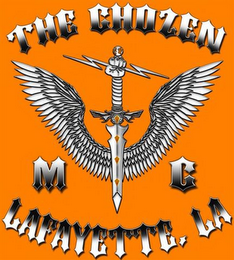 THE CHOZEN MC LAFAYETTE, LA logo