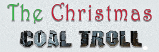 THE CHRISTMAS COAL TROLL logo
