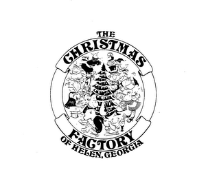 THE CHRISTMAS FACTORY OF HELEN, GEORGIA logo