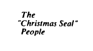 THE "CHRISTMAS SEAL" PEOPLE logo