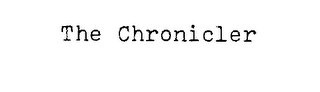 THE CHRONICLER logo