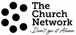 THE CHURCH NETWORK DON'T GO IT ALONE. logo