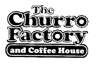 THE CHURRO FACTORY AND COFFEE HOUSE logo