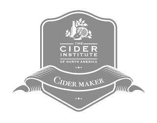 THE CIDER INSTITUTE OF NORTH AMERICA CIDER MAKER logo
