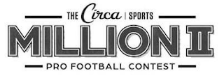 THE CIRCA | SPORTS MILLION II PRO FOOTBALL CONTEST logo