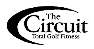 THE CIRCUIT TOTAL GOLF FITNESS logo