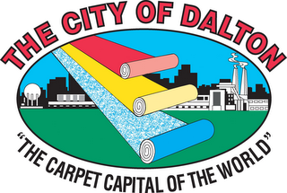 THE CITY OF DALTON "THE CARPET CAPITAL OF THE WORLD" logo