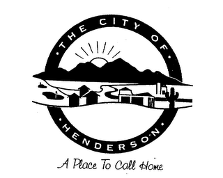 THE CITY OF HENDERSON A PLACE TO CALL HOME logo