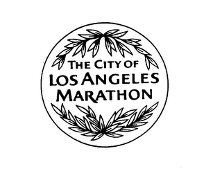 THE CITY OF LOS ANGELES MARATHON logo