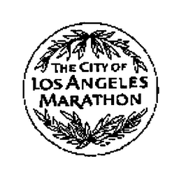 THE CITY OF LOS ANGELES MARATHON logo