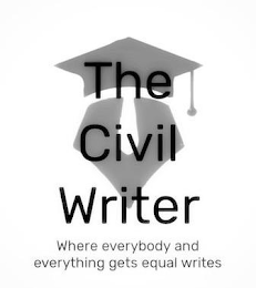 THE CIVIL WRITER WHERE EVERYBODY AND EVERYTHING GETS EQUAL WRITES logo