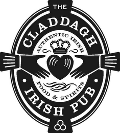 THE CLADDAGH IRISH PUB AUTHENTIC IRISH FOOD & SPIRITS logo