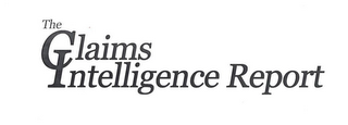 THE CLAIMS INTELLIGENCE REPORT logo