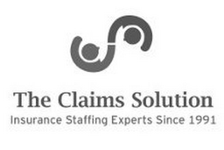 THE CLAIMS SOLUTION INSURANCE STAFFING EXPERTS SINCE 1991 logo