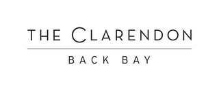 THE CLARENDON BACK BAY logo
