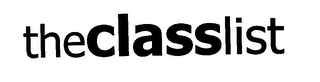 THE CLASS LIST logo