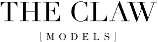 THE CLAW [MODELS] logo