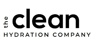 THE CLEAN HYDRATION COMPANY logo